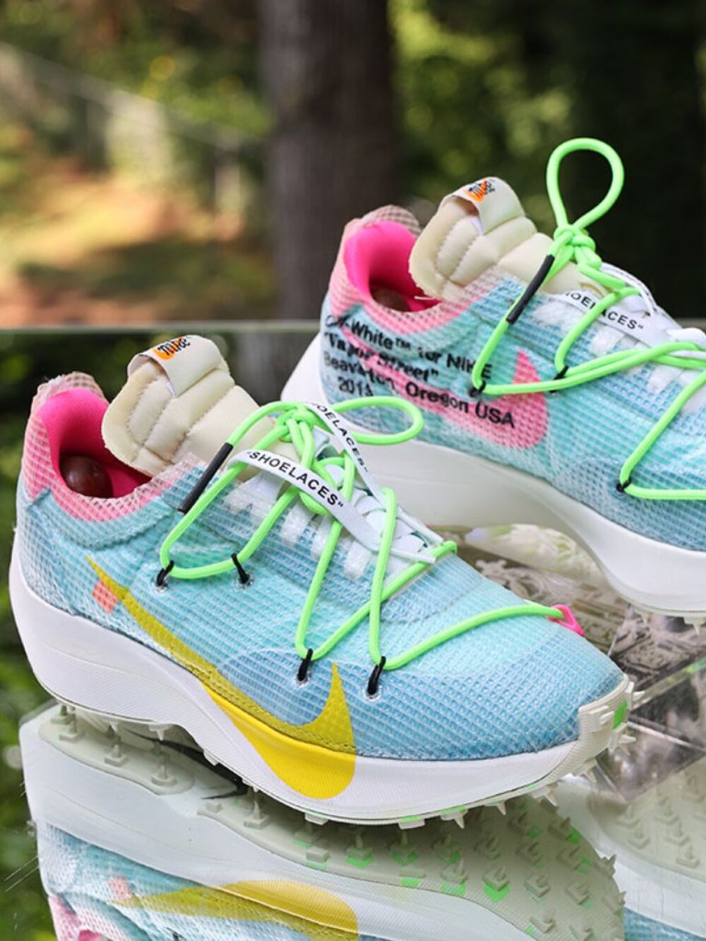 Nike Vapor Street Off White Polarized Blue - Picture 10 of 13